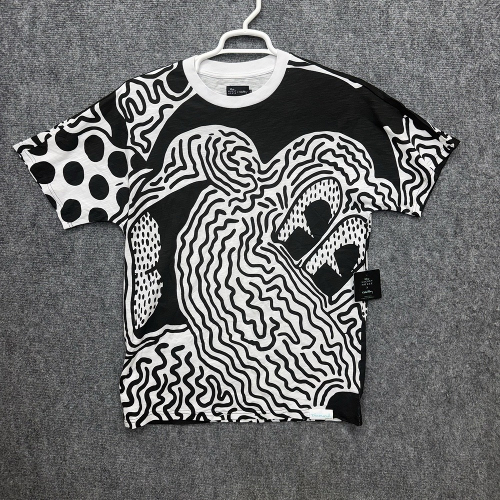 Disney Mickey Mouse Diamond Keith Haring t-shirt size Medium crew neck